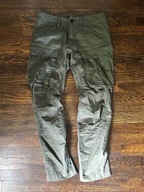G-Star Slim Cargo Pants in Olive 30 x 30
